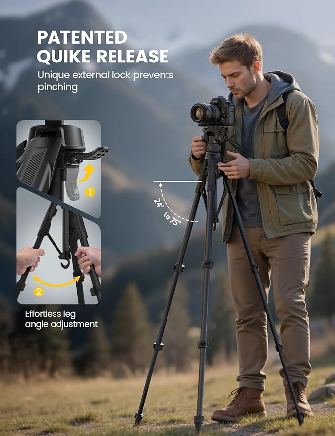 STEADYPRO X1 | 180cm Aluminum Creator Tripod